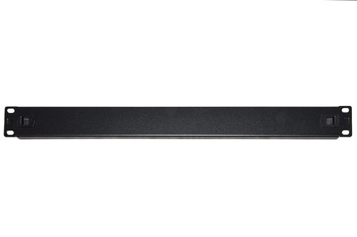 Pannello Cieco 1 Unita' Per Armadi Rack 19 Colore Nero Chiusura A Scatto