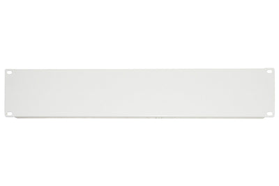 Pannello Cieco 2 Unita' Per Armadi Rack 19 Grigio Viti Incluse