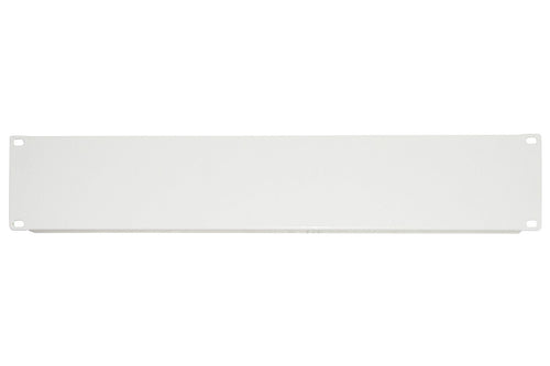 Pannello Cieco 2 Unita' Per Armadi Rack 19 Grigio Viti Incluse