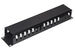 Pannello Guidacavi Per Armadi Rack 19 2U A Gabbia Nero 483X88X70 Mm In Metallo