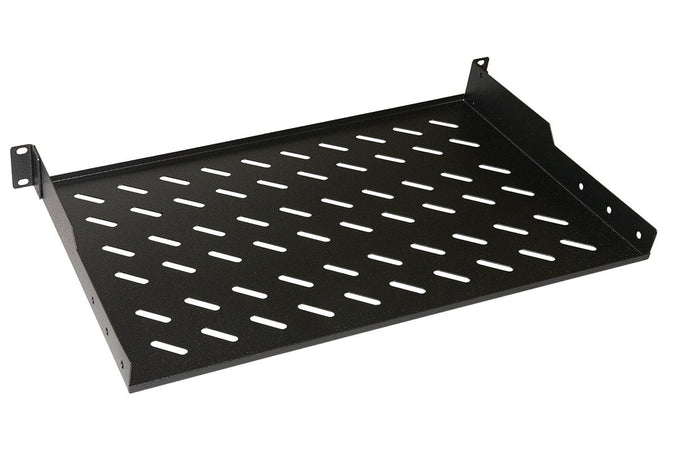 Ripiano Per Armadio 19 1 Unita Profondita 300 Mm. (Universale) 2 Attacchi (Frontali) Colore Nero