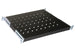 Ripiano Universale Per Armadio Rack 19 Allungabile 370-450 Mm Con 4 Agganci Nero