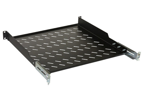 Ripiano Per Armadio 19 1 Unita' Profondita' 450 Mm. (Universale) 4 Attacchi (Frontale+Posteriore) Colore Nero