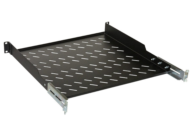 Ripiano Per Armadio 19 1 Unita' Profondita' 450 Mm. (Universale) 4 Attacchi (Frontale+Posteriore) Colore Nero