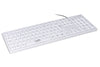 Tastiera Italiana 105 Tasti Colore Bianco Connettore Usb