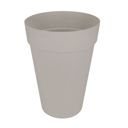 Vaso da fiori ELHO Loft Urban Round High 35 - Grigio -  34 x H 45 cm - per esterni - 100% riciclato