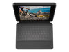 Custodia per tastiera ultraprotettiva - LOGITECH - Rugged Folio - Per iPad (7a, 8a, 9a e 10a generazione) - Colore Oxford