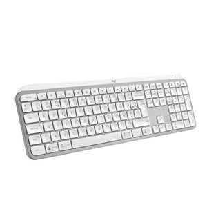 Tastiera Wireless - LOGITECH - MX Keys S - Bluetooth - Retroilluminata - Tasti silenziosi - Grigio chiaro