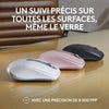 Mouse wireless - LOGITECH - MX Anywhere 3S - Bluetooth - Clic silenziosi - 6 pulsanti - Rosa