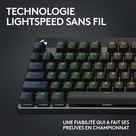 Tastiera da gioco - wireless - LOGITECH G - G Pro X TKL Lightspeed - USB - AZERTY - Nera