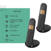 Telefono fisso cordless - LOGICOM - DECT ILOA 250 DUO - Nero - Senza segreteria telefonica