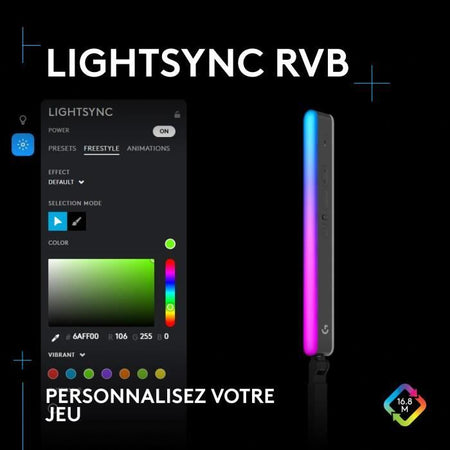 Doppia illuminazione d'accento RGB: Litra Beam LX mostra i toni naturali della pelle e un aspetto radioso, illuminazione d'accento frontale