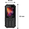 Telefono cellulare - LOGICOM - XTREM 40 - Nero