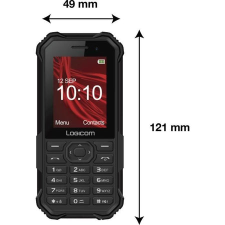 Logicom xtrem 30 2.4 doppia sim 32 mb noir