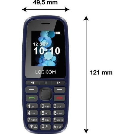 Telefono cellulare - LOGICOM - Posh 402 - blu