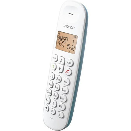 Telefono cordless fisso - LOGICOM - DECT ILOA 150 SOLO - Turchese - Senza segreteria telefonica