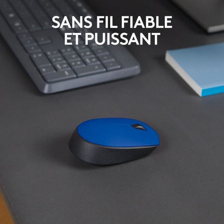 Mouse wireless LOGITECH M171 blu