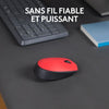 Mouse wireless LOGITECH M171 rosso