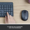 Kit tastiera mouse LOGITECH MK235 - Wireless - AZERTY - Ricevitore USB