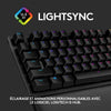 Logitech G - Tastiera da gioco - G513 meccanica - LIGHTSYNC RGB con interruttori GX Brown - Carbonio
