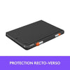 LOGITECH - Custodia con tastiera Bluetooth per iPad 10.2 (7a generazione) Slim Folio iPad 10.2 (7a, 8a e 9a generazione) - AZERTY - Grigio