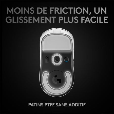 Mouse da gioco - wireless - LOGITECH G - PRO X SUPERLIGHT - Bianco