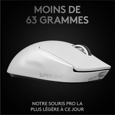 Mouse da gioco - wireless - LOGITECH G - PRO X SUPERLIGHT - Bianco