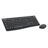LOGITECH - Tastiera combinata - Mouse wireless e silenzioso - MK295