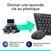 LOGITECH - Tastiera combinata - Mouse wireless e silenzioso - MK295