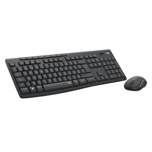 LOGITECH - Tastiera combinata - Mouse wireless e silenzioso - MK295
