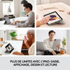 Custodia con tastiera rimovibile - LOGITECH - Combo Touch - Per iPad Pro 11 pollici (1a, 2a, 3a e 4a generazione) - Colore sabbia