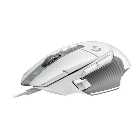 Logitech - G502 X Small Gaming Wireless - Lightforce Primary Hybrid -Mechanic Pubbling, Hero di gioco 25K - Sensore bianco - bianco
