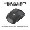 Logitech M240 Bluetooth mouse Bluetooth, wireless, compatto, portatile, monitoraggio fluido - Grafite