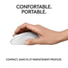 Logitech M240 Bluetooth mouse Bluetooth, wireless, compatto, portatile, fluido Follow -up - bianco