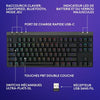 Tastiera da gioco - Wireless - Logitech G - G515 TKL Lightspeed - Tattile meccanica - RGB - AZERTY - Nera