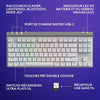 Tastiera da gioco - Wireless - Logitech G - G515 TKL Lightspeed - Tattile meccanica - RGB - AZERTY - Bianca