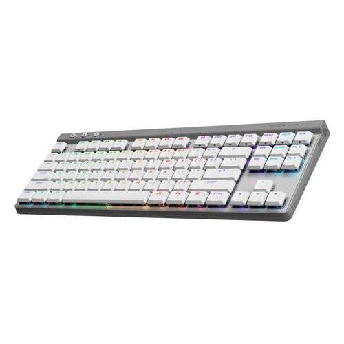 Tastiera da gioco - Wireless - Logitech G - G515 TKL Lightspeed - Tattile meccanica - RGB - AZERTY - Bianca