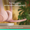 Cuffie per PC wireless Bluetooth Logitech Zone 300 con microfono con cancellazione del rumore - rosa