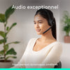 Auricolare - Wireless - Logitech - Zona 300 - Nero