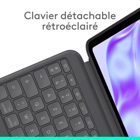 Accessori per tablet Custodia con tastiera Logitech Combo Touch per iPad Pro da 13 pollici (M4) (2024)