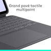 Accessori per tablet Custodia con tastiera Logitech Combo Touch per iPad Pro da 13 pollici (M4) (2024)