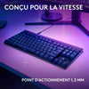 Tastiera da gioco - cablata - Logitech G - G515 TKL - Meccanica - RGB - AZERTY - Nera