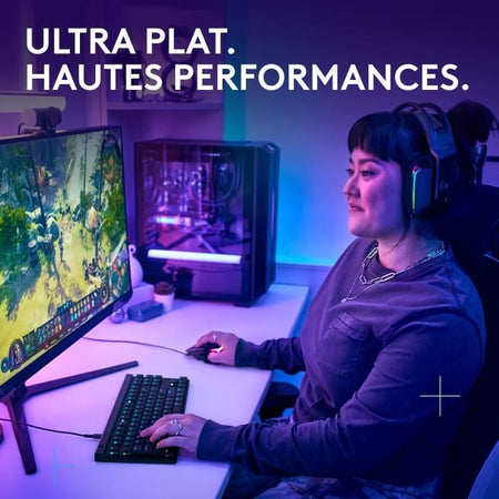 Tastiera da gioco - cablata - Logitech G - G515 TKL - Meccanica - RGB - AZERTY - Nera