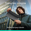 Tastiera portatile - Wireless - Logitech - Keys-To-Go 2 - per Tablet - AZERTY - Grafite