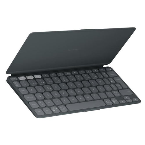 Tastiera portatile - Wireless - Logitech - Keys-To-Go 2 - per Tablet - AZERTY - Grafite
