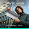 Tastiera portatile - Wireless - Logitech - Keys-To-Go 2 - per Tablet - AZERTY - Grigio chiaro