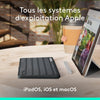 Tastiera portatile - Wireless - Logitech - Keys-To-Go 2 - per Ipad - AZERTY - Grafite
