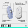Mouse - Wireless - Logitech - Pop Mouse - Lilla