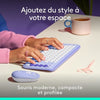 Mouse - Wireless - Logitech - Pop Mouse - Lilla