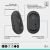Mouse - Wireless - Logitech - Pop Mouse - Grafite